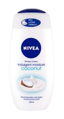 Nivea Care & Coconut dušas krēms 250 ml cena un informācija | Dušas želejas, eļļas | 220.lv