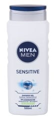 <p>Гель для душа - шампунь Nivea Men Sensitive для мужчин, 500 мл</p>
 цена и информация | Масла, гели для душа | 220.lv