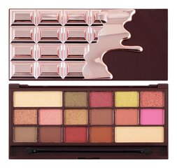 Палитра теней для век Makeup Revolution London I Love Makeup I Heart Chocolate Rose Gold 21.96 г цена и информация | Тушь, средства для роста ресниц, тени для век, карандаши для глаз | 220.lv