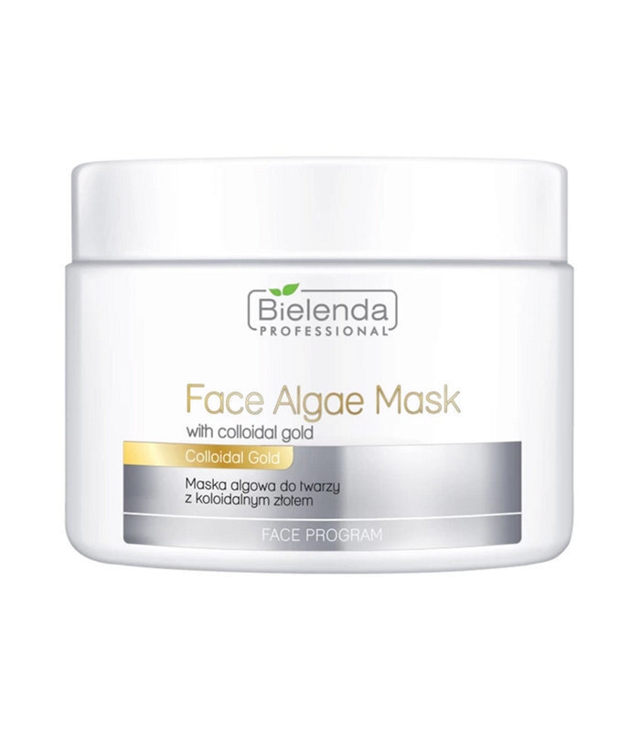 Sejas maska ar koloidālo zeltu Bielenda Professional Face Program Face Algae 190 g cena un informācija | Sejas maskas, acu maskas | 220.lv