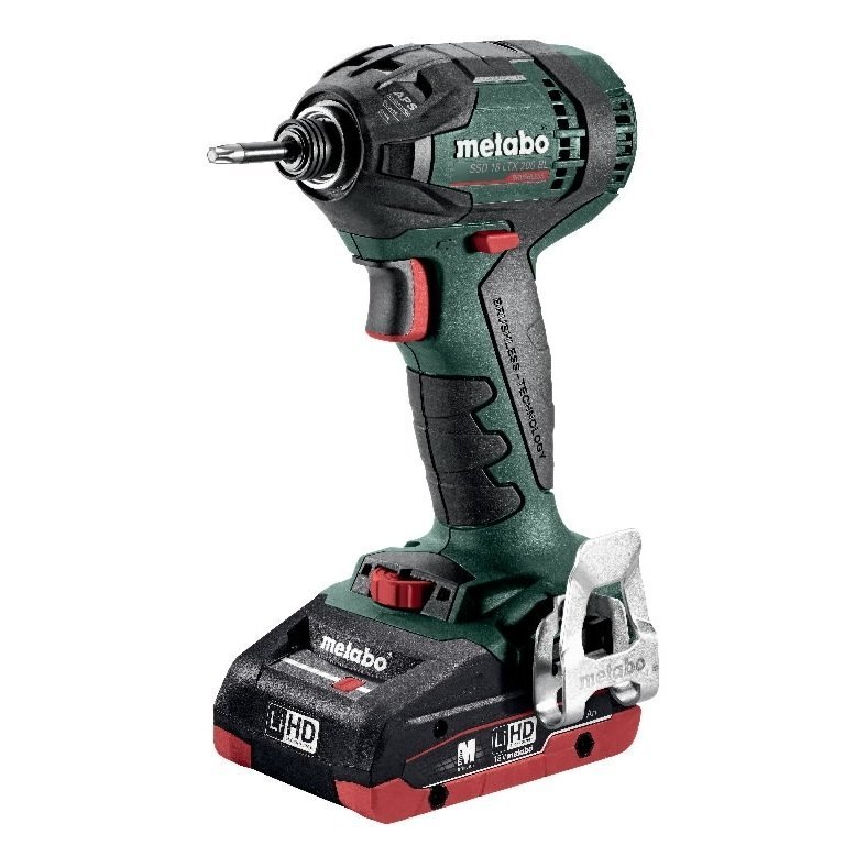 Metabo SSD 18 LTX 200 BL akumulatora triecienskrūvgriezis 602396800 18V, 2x4Ah LiHD цена и информация | Skrūvgrieži, urbjmašīnas | 220.lv