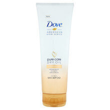 Šampūns ar makadāmijas eļļu Dove Advanced Hair Series Pure Care Dry Oil 250 ml cena un informācija | Šampūni | 220.lv