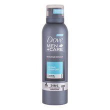 Dove Men + Care Clean Comfort dušas putas vīriešiem 200 ml cena un informācija | Dušas želejas, eļļas | 220.lv