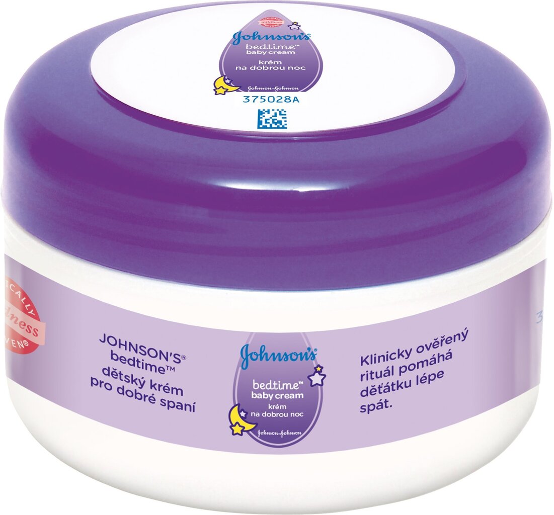 Ķermeņa krēms ar lavandas ekstraktu Johnson & Johnson Bedtime Baby Kids 200 ml цена и информация | Bērnu kosmētika, līdzekļi jaunajām māmiņām | 220.lv