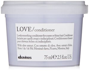Matu kondicionieris cirtainiem matiem Davines Love Smoothing 75 ml cena un informācija | Matu kondicionieri, balzāmi | 220.lv