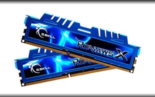 G.Skill DDR3 16 ГБ (8 ГБ x 2) 2133, CL10 RipjawsX Dual (F3-2133C10D-16GXM) цена и информация | Оперативная память (RAM) | 220.lv