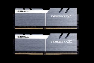 G.Skill Trident Z DDR4, 2x8 ГБ, 3200 МГц, CL16 (F4-3200C16D-16GTZSW) цена и информация | Оперативная память (RAM) | 220.lv