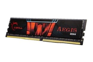 G.Skill Aegis DDR4 8 GB 2400 MHz CL17 (F4-2400C17S-8GIS) cena un informācija | Operatīvā atmiņa (RAM) | 220.lv