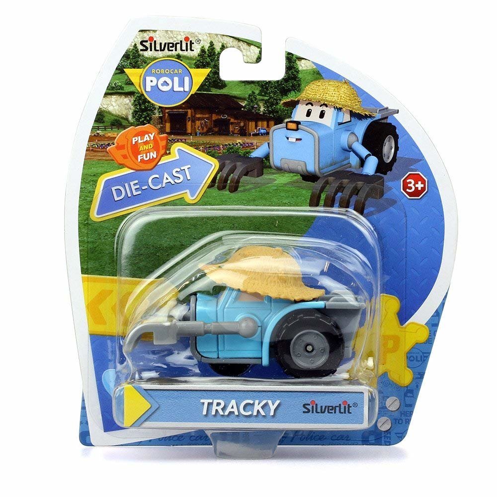 Traktors Robocar Poli Tracky cena un informācija | Rotaļlietas zēniem | 220.lv