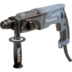 Электрическая ударная дрель Makita HR2470 цена и информация | Шуруповерты, дрели | 220.lv