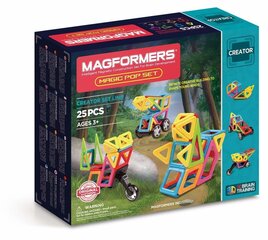 Магнитный конструктор Magformers Magic Pop, 25 д. цена и информация | Конструкторы | 220.lv
