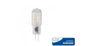 1,5 W LED spuldze V-TAC, 12 V, G4, 3000 K цена и информация | Лампочки | 220.lv