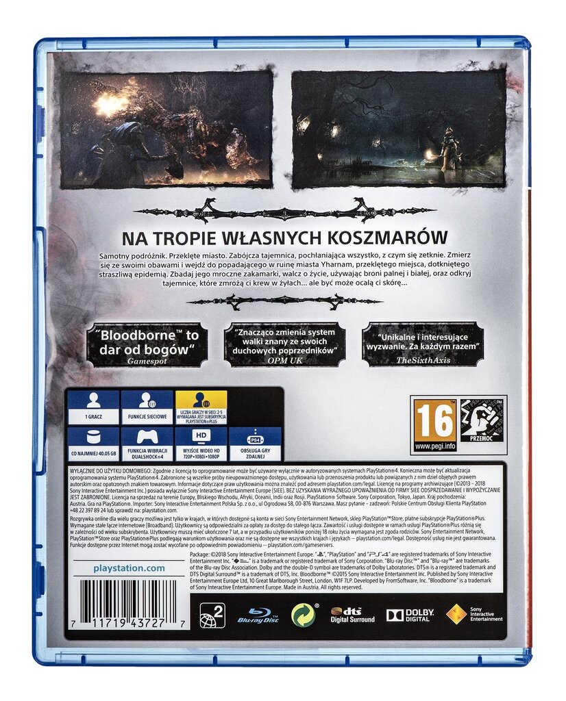 Bloodborne PS4 цена и информация | Datorspēles | 220.lv