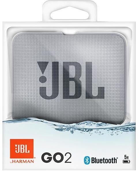 JBL Go 2, pelēks cena un informācija | Skaļruņi | 220.lv