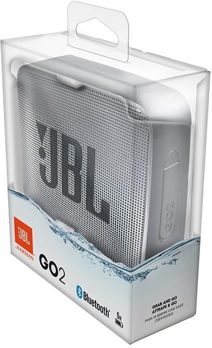 JBL Go 2, pelēks cena un informācija | Skaļruņi | 220.lv