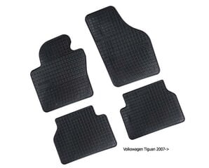 Gumijas paklājiņi Volkswagen Tiquan 2007-2016 /4pc, 0400 цена и информация | Модельные резиновые коврики | 220.lv