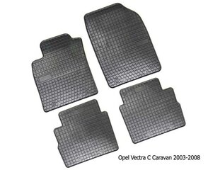 Gumijas paklājiņi Opel Vectra C Kombi 2003-2008; Opel Signum 2003-2008 cena un informācija | Gumijas paklājiņi pēc auto modeļiem | 220.lv