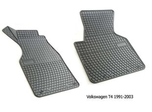 Gumijas paklājiņi Volkswagen T4 1991-2003 /2pc., D0086 cena un informācija | Gumijas paklājiņi pēc auto modeļiem | 220.lv