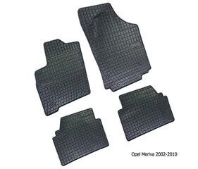 Guminiai kilimėliai Opel Meriva 2003-2010 /4pc, 543015 цена и информация | Модельные резиновые коврики | 220.lv