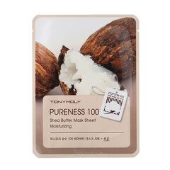 Barojoša sejas maska ar šī eļļu Tonymoly Pureness 100 21 ml cena un informācija | Sejas maskas, acu maskas | 220.lv