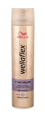 Wella flex 2nd Day Volume matu laka, 250 ml цена и информация | Средства для укладки волос | 220.lv