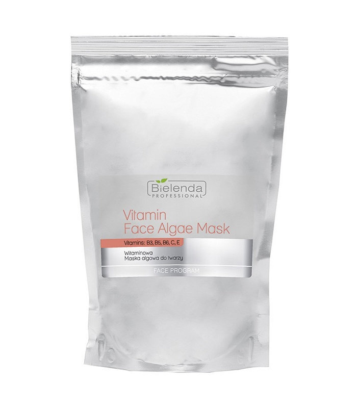 Sejas maska ar vitamīnu kompleksu Bielenda Professional Face Program Vitamin Face Algae 190 g цена и информация | Sejas maskas, acu maskas | 220.lv