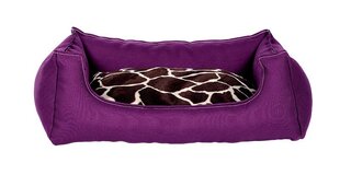 Amibelle кроватка с подушкой для домашних животных, фиолетовый 50 x 60 x 14 см цена и информация | Лежаки, домики | 220.lv