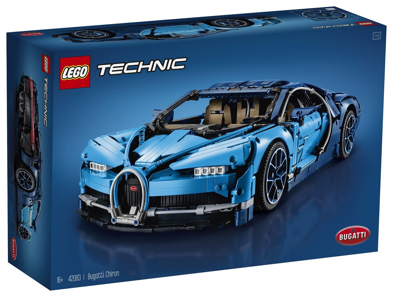 42083 LEGO® Technic Bugatti Chiron cena un informācija | Konstruktori | 220.lv