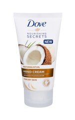 Roku krēms ļoti sausai ādai ar mandeļu pienu un kokosriekstu eļļu Dove Nourishing Secrets 75 ml цена и информация | Кремы, лосьоны для тела | 220.lv