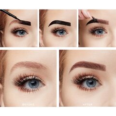 Permanentā tuša uzacīm Makeup Revolution Brow Tint Medium Brown 6 ml цена и информация | Карандаши, краска для бровей | 220.lv