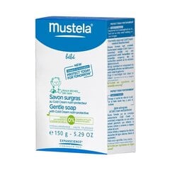 Нежное мыло Mustela Gentle Soap для детей 150 г цена и информация | Косметика для мам и детей | 220.lv