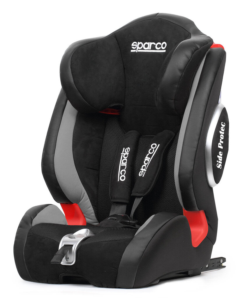 Autokrēsliņš Sparco F1000KI Isofix, 9-36 kg, Pelēks cena un informācija | Autokrēsliņi | 220.lv