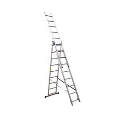 Daudzfunkcionālās alumīnija kāpnes Krause Corda, 255 cm cena un informācija | Saliekamās kāpnes, celtniecības sastatnes | 220.lv