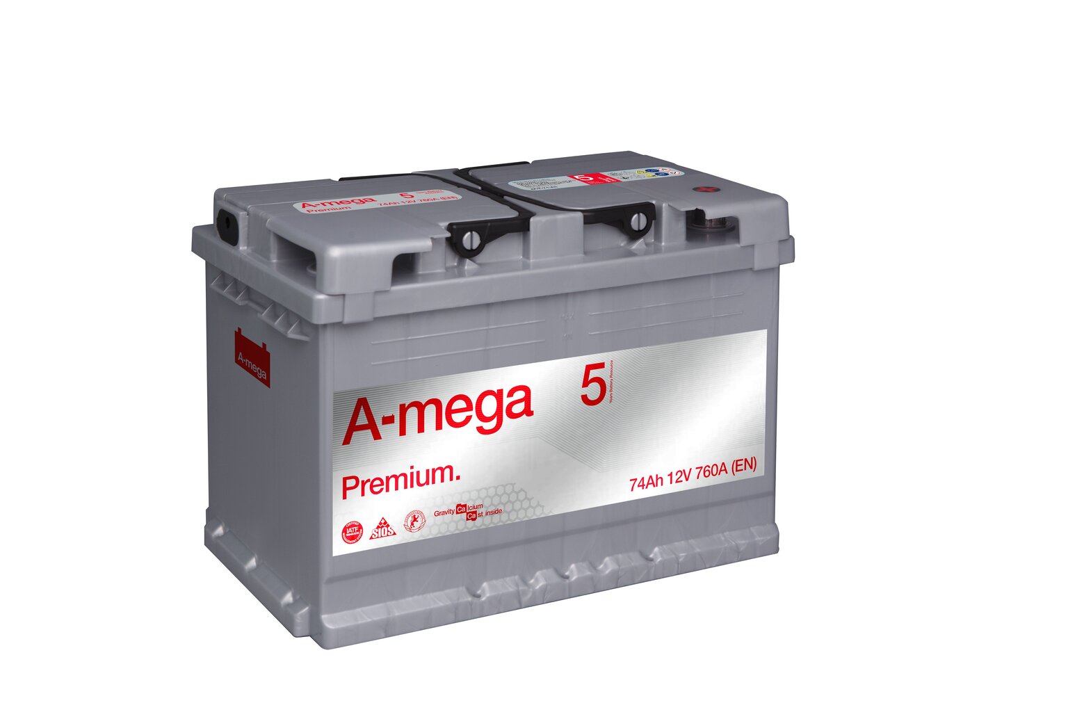 Akumulators A-MEGA Premium 74 Ah 760 A цена и информация | Akumulatori | 220.lv