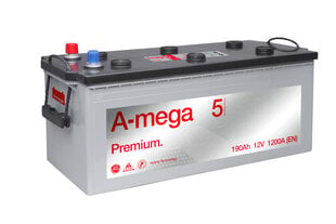 Akumulators A-MEGA Premium 190Ah 1200A cena un informācija | Akumulatori | 220.lv