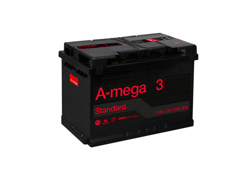 Akumulators A-MEGA Standarta 77Ah 720A cena un informācija | Akumulatori | 220.lv