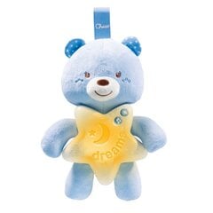 Lācis-nakts lampa Chicco Goodnight Bear First Dreams, Zila cena un informācija | Rotaļlietas zīdaiņiem | 220.lv