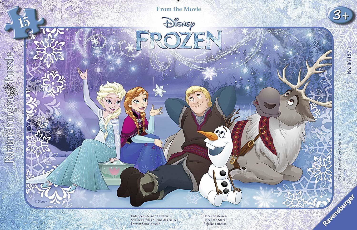 Puzle Ravensburger Ledus sirds (Frozen), 06127, 15 d. цена и информация | Puzles, 3D puzles | 220.lv