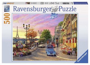 Puzle "Parīzes vakars" Ravensburger, 14505, 500 d. цена и информация | Пазлы | 220.lv