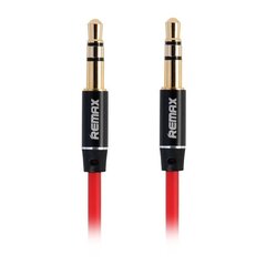 Remax RL-L200 Premium AUX Cable 3.5 mm -> 3.5 mm 2 m Red cena un informācija | Kabeļi un vadi | 220.lv