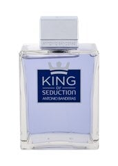 Tualetes ūdens Antonio Banderas King Of Seduction EDT vīriešiem 200 ml цена и информация | Мужские духи | 220.lv