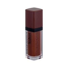 Šķidra matēta lūpu krāsa Bourjois Paris Rouge Edition Velvet 7.7 ml, 23 Chocolat Corset цена и информация | Помады, бальзамы, блеск для губ | 220.lv