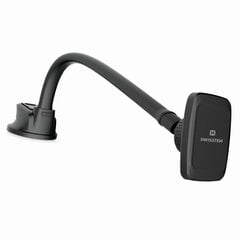 Swissten S-Grip M5-HK Universal Car Panel Holder With Magnet For Tablets / Phones / GPS Black cena un informācija | Auto turētāji | 220.lv