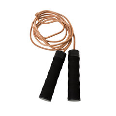 Кожаная скакалка с подшипником Rolamento цена и информация | Скакалка Tunturi Pro Adjustable Speed Rope | 220.lv