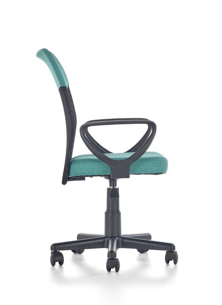Bērnu biroja krēsls Halmar Timmy, zaļš/melns cena un informācija | Biroja krēsli | 220.lv