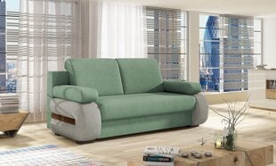 Dīvāns Laura, zaļš/pelēks cena un informācija | Dīvāni | 220.lv