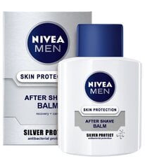 Бальзам после бритья Nivea Men Silver Protect 100 мл цена и информация | Косметика и средства для бритья | 220.lv