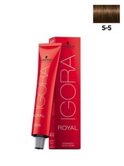 Краска для волос Schwarzkopf Professional Igora Royal 60 мл, 5-5 Light Brown Gold цена и информация | Краска для волос | 220.lv