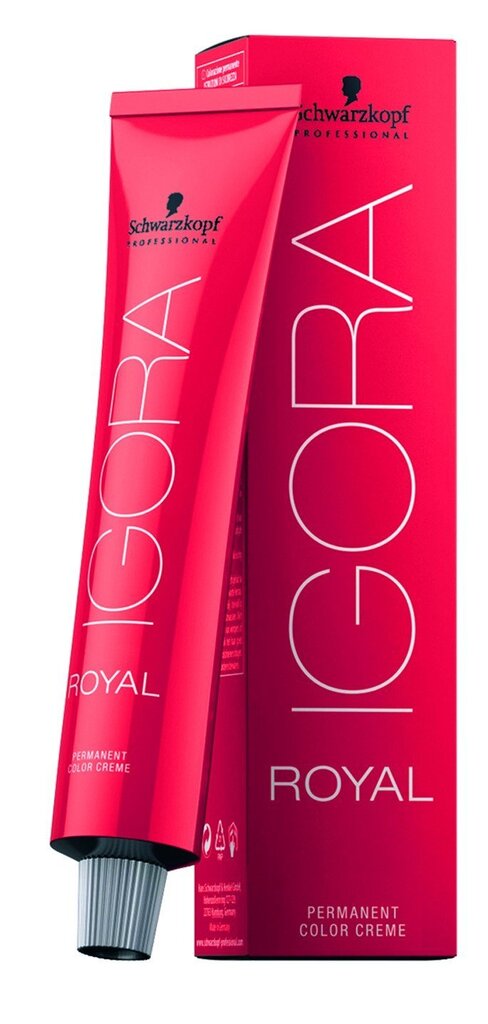 Matu krāsa Schwarzkopf Professional Igora Royal 60 ml, 5-4 Light Brown Beige cena un informācija | Matu krāsas | 220.lv