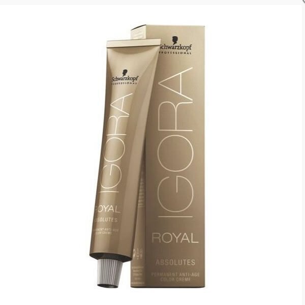 Matu krāsa Schwarzkopf Professional Igora Royal Absolutes 60 ml, 9-60 Extra Hellblond Schoko Natur cena un informācija | Matu krāsas | 220.lv